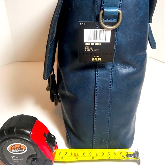 BNWT FRYE Unisex/Men’s Logan Messenger Bag NOT FLOOR MODEL TOP QUALITY - Picture 10 of 16